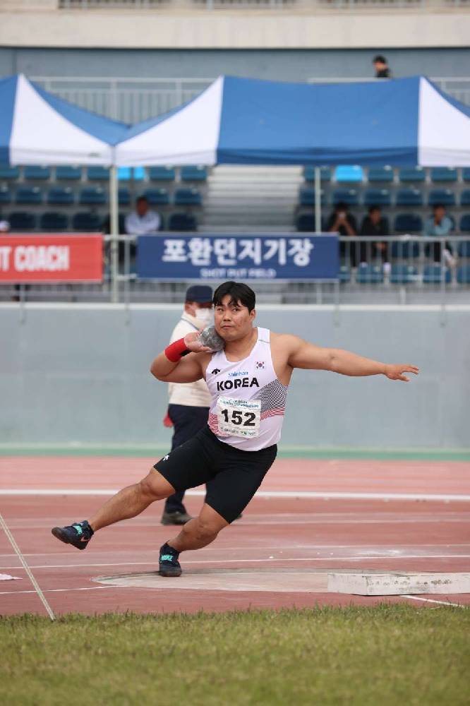 남자 포환던지기 하이라이트